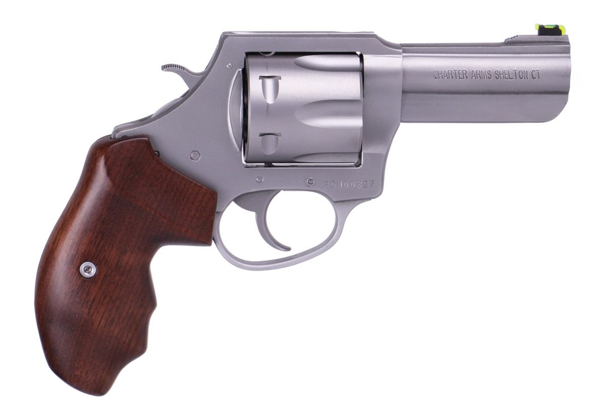 Charter Arms The Professional V Handgun .357 Mag 6rd Capacity 3in Barrel St