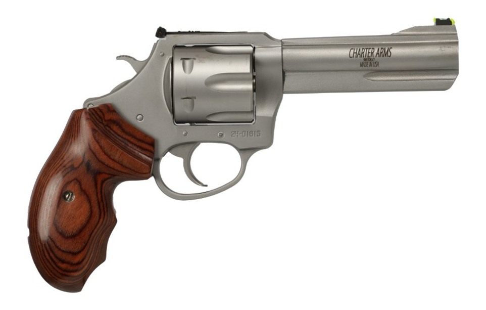 Charter Arms 73546 Professional VI Extra Large, 357 Mag 6 Shot 4.20in Matte view 2