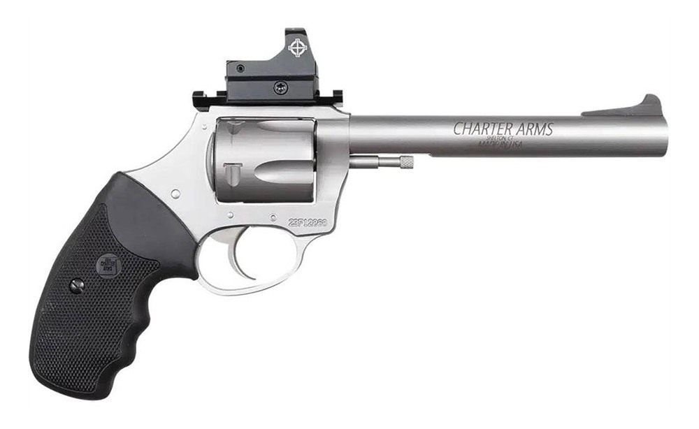 Charter Arms Target Mastiff Handgun .357 Mag 5rd 6in Barrel Stainless with
