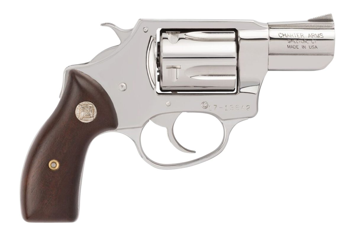 Charter Arms 73829 Undercover Small 38 Special, 5 Shot 2in High Polished St