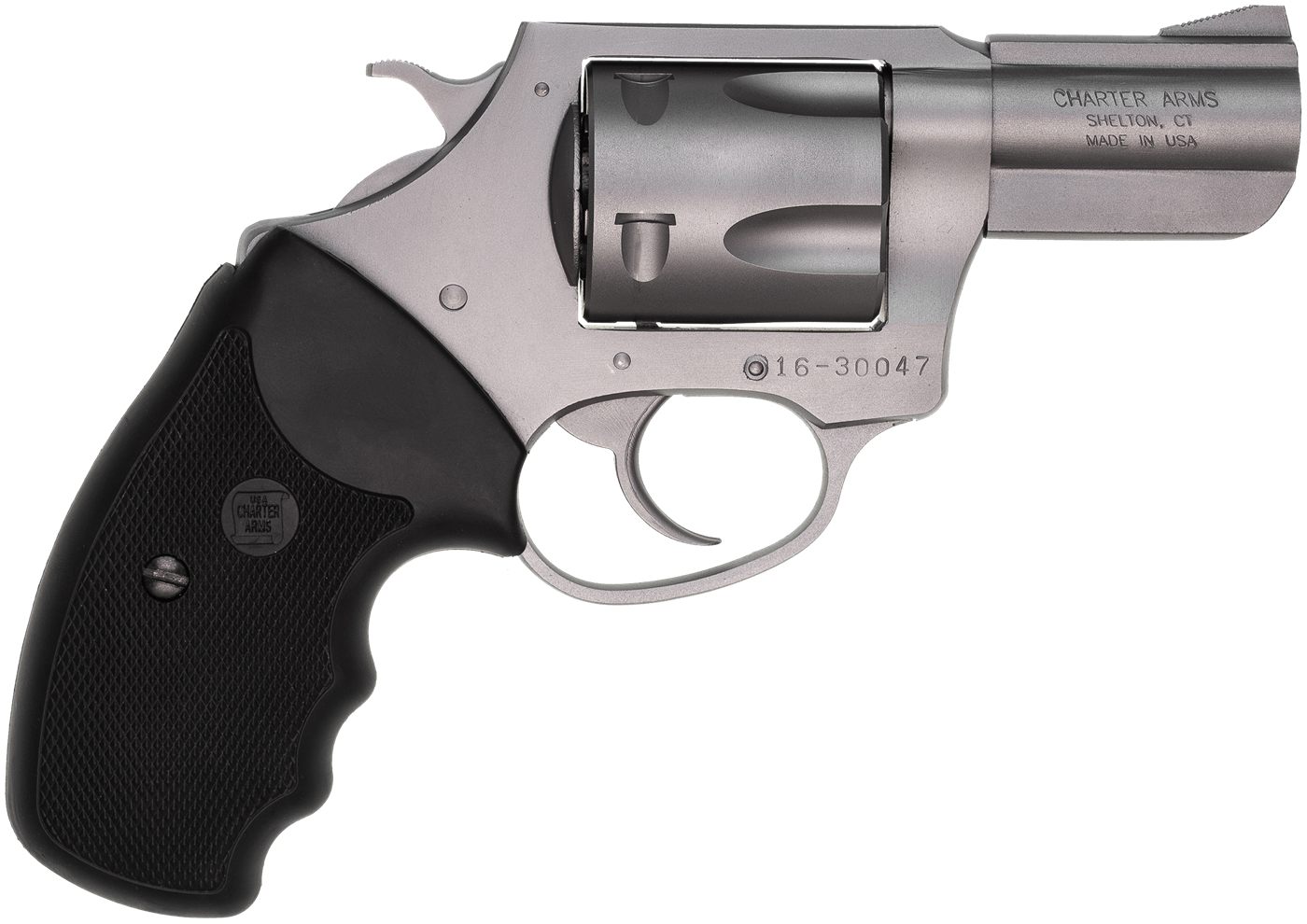 Charter Arms 74020 Pitbull Large 40 S W 5 Shot 2.30in Matte Stainless Steel