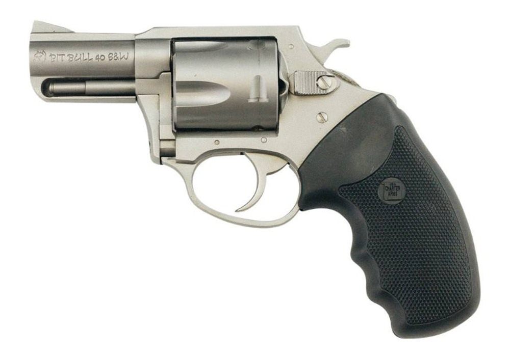 Charter Arms 74020 Pitbull Large 40 S W 5 Shot 2.30in Matte Stainless Steel view 2