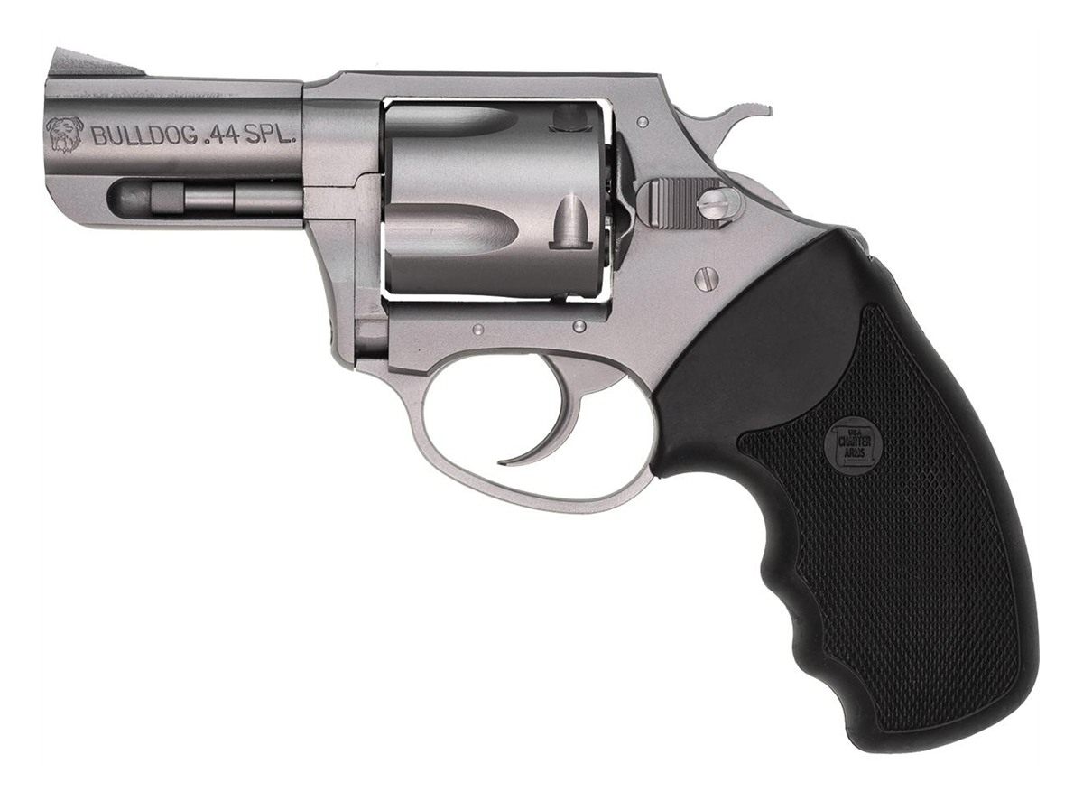 Charter Arms 74420 Bulldog Large 44 Special, 5 Shot 2.50in High Polished St view 2