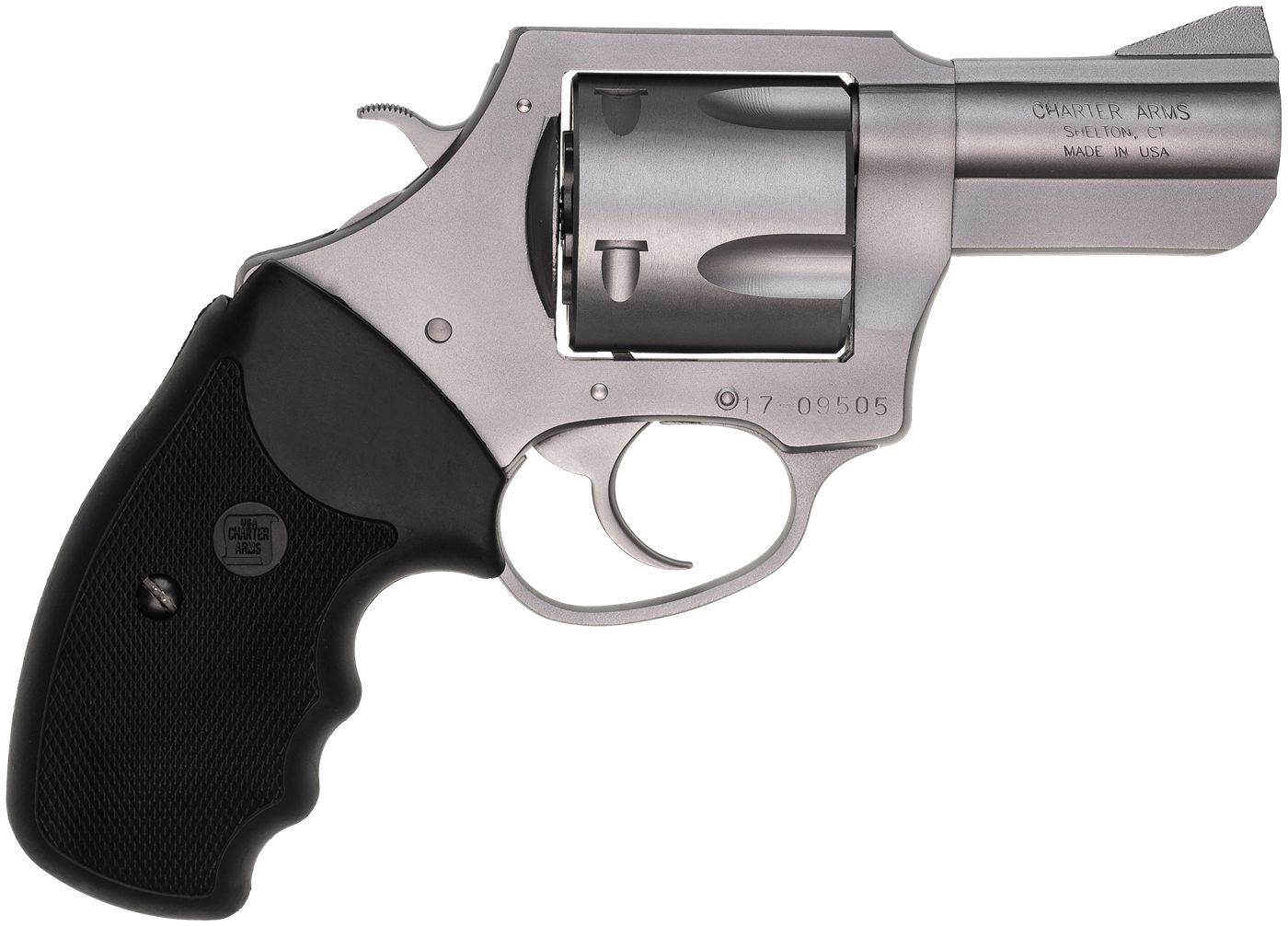 Charter Arms 74520 Pitbull 45 ACP 5rd, 2.50in Matte Stainless Steel Barrel