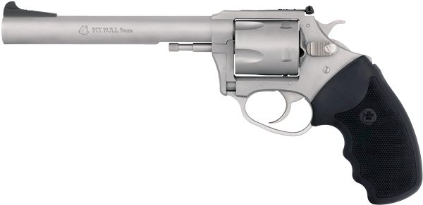 Charter Arms 79960 Pitbull Large 9mm Luger, 5 Shot 6in Matte Stainless Stee view 2