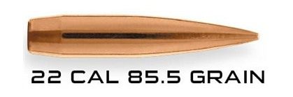 Berger Bullets Long Range Hybrid Target .22 cal .224in 85.5 gr HPBT 1000/ct