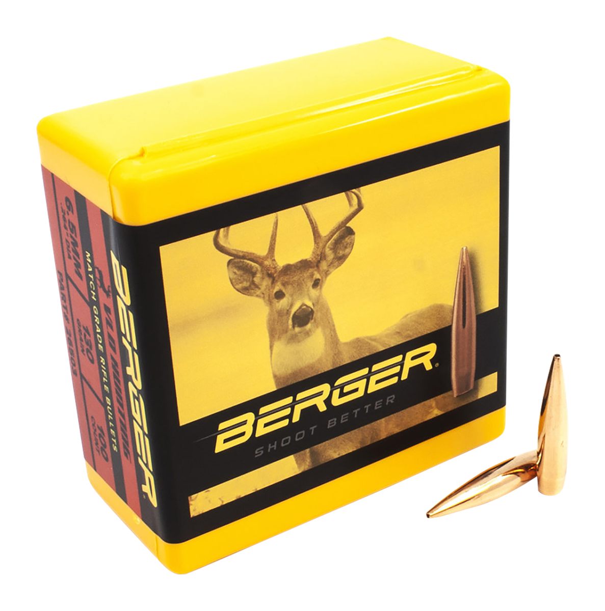 Berger Bullets Match Grade Hunting 6.5mm .264in 130 VLD Hunter 100/ct