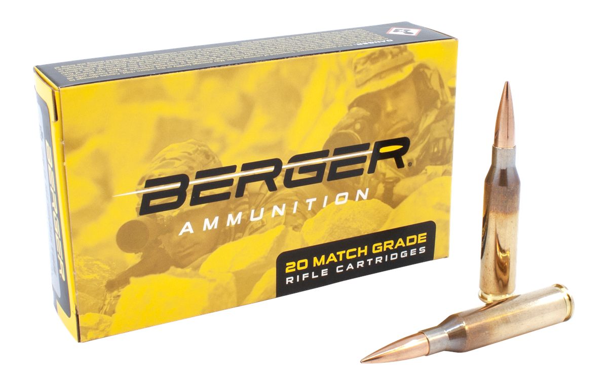Berger Bullets 30020 Tactical Rifle 260 Rem 130gr Hybrid Open Tip Match 20