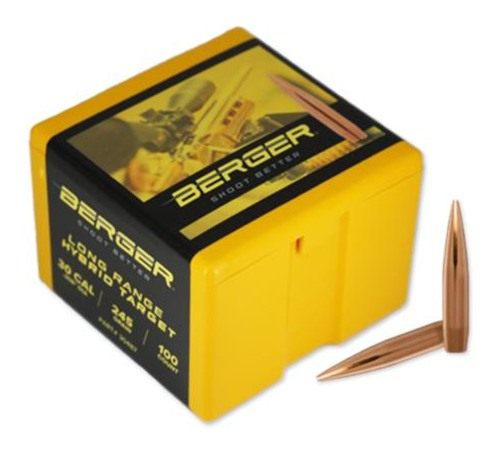 Berger Bullets Long Range Hybrid Target .30 Cal 245 gr HPBT 100/ct