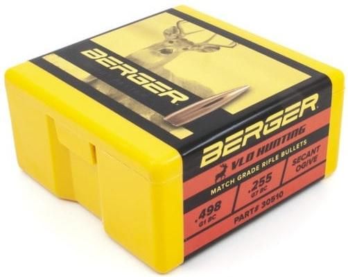 Berger Bullets Match Grade Hunting .30 cal .308in 168 VLD Hunter 100/ct