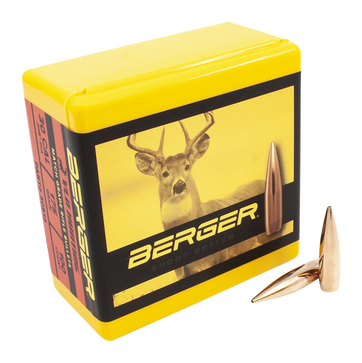 Berger Match Grade Hunting Bullets .30 cal .308in 175 VLD Hunter 100/ct