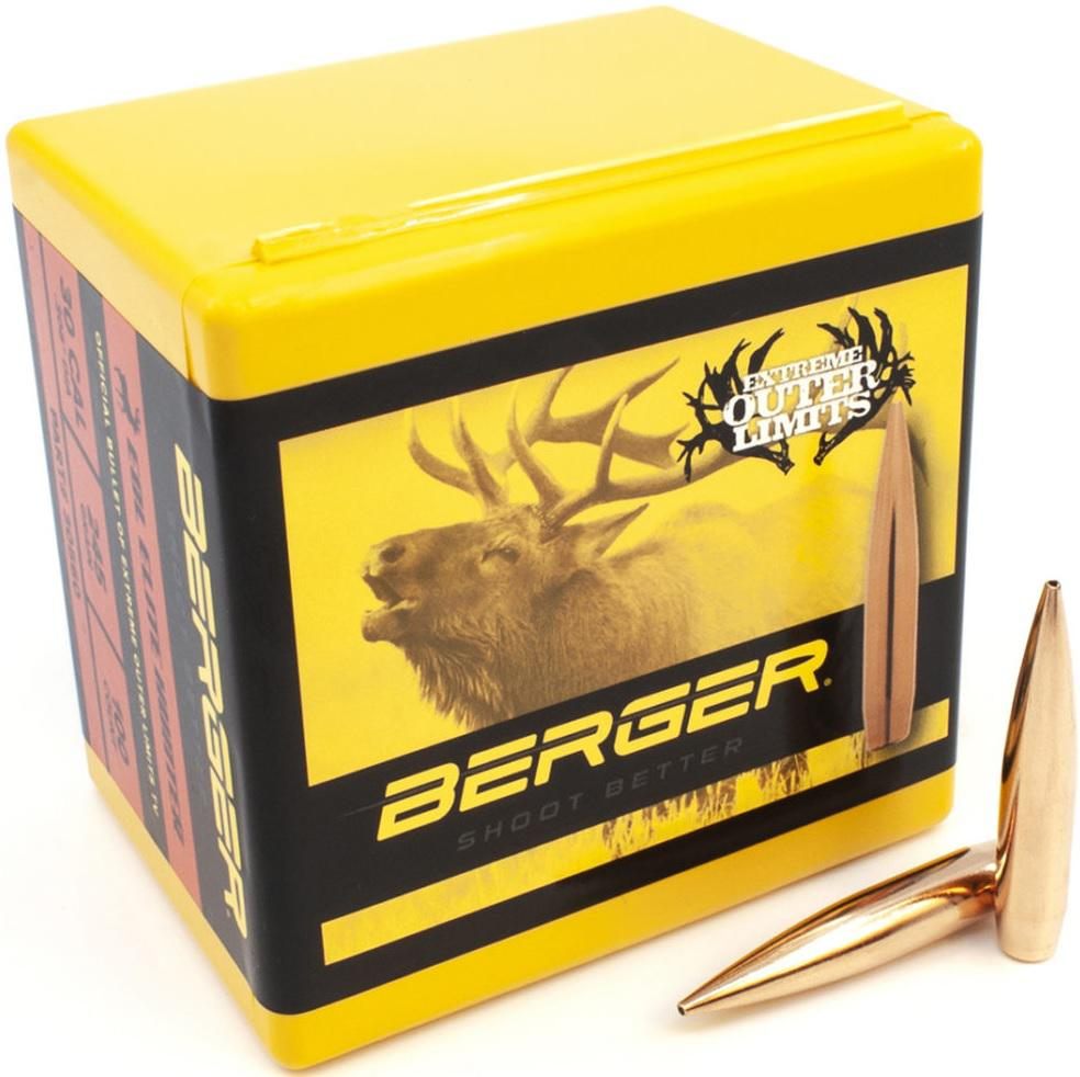 Berger Bullets Elite Hunter Rifle .30 cal .308in 245 gr 100/ct