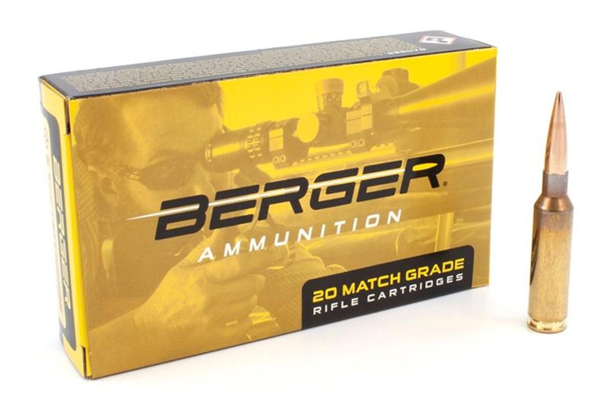 Berger Bullets Match Grade Rifle Ammunition 6.5mm Creedmoor 140gr Hybrid Ta view 2