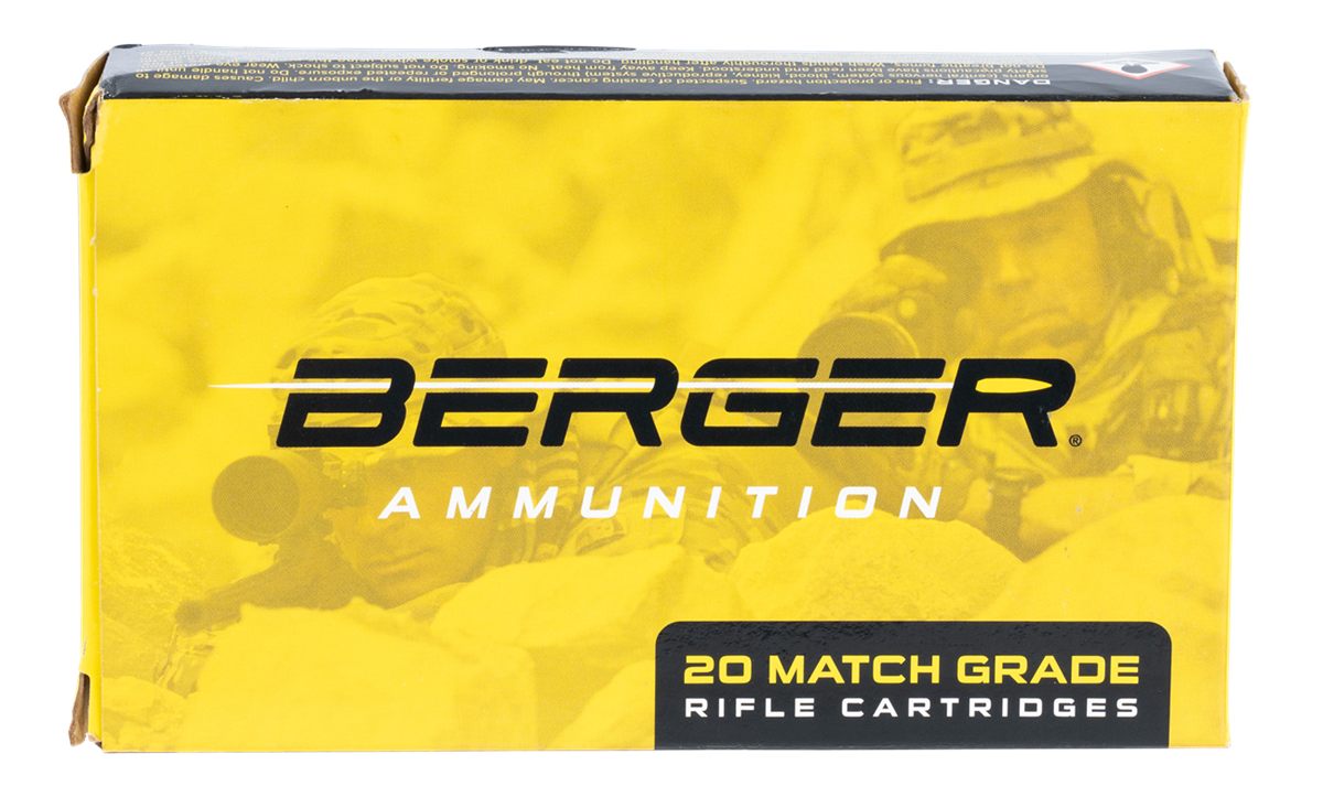 Berger Bullets 31021 Tactical Rifle 6.5 Creedmoor 130gr Hybrid Open Tip Mat