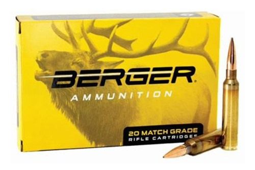 Berger Bullets Elite Hunter Rifle Ammunition 6.5mm Creedmoor 140gr HPBT 284