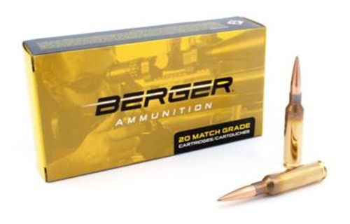 Berger Bullets Target Rifle Ammunition 6.5 Creedmoor 144 gr Lrht 2830 fps 2