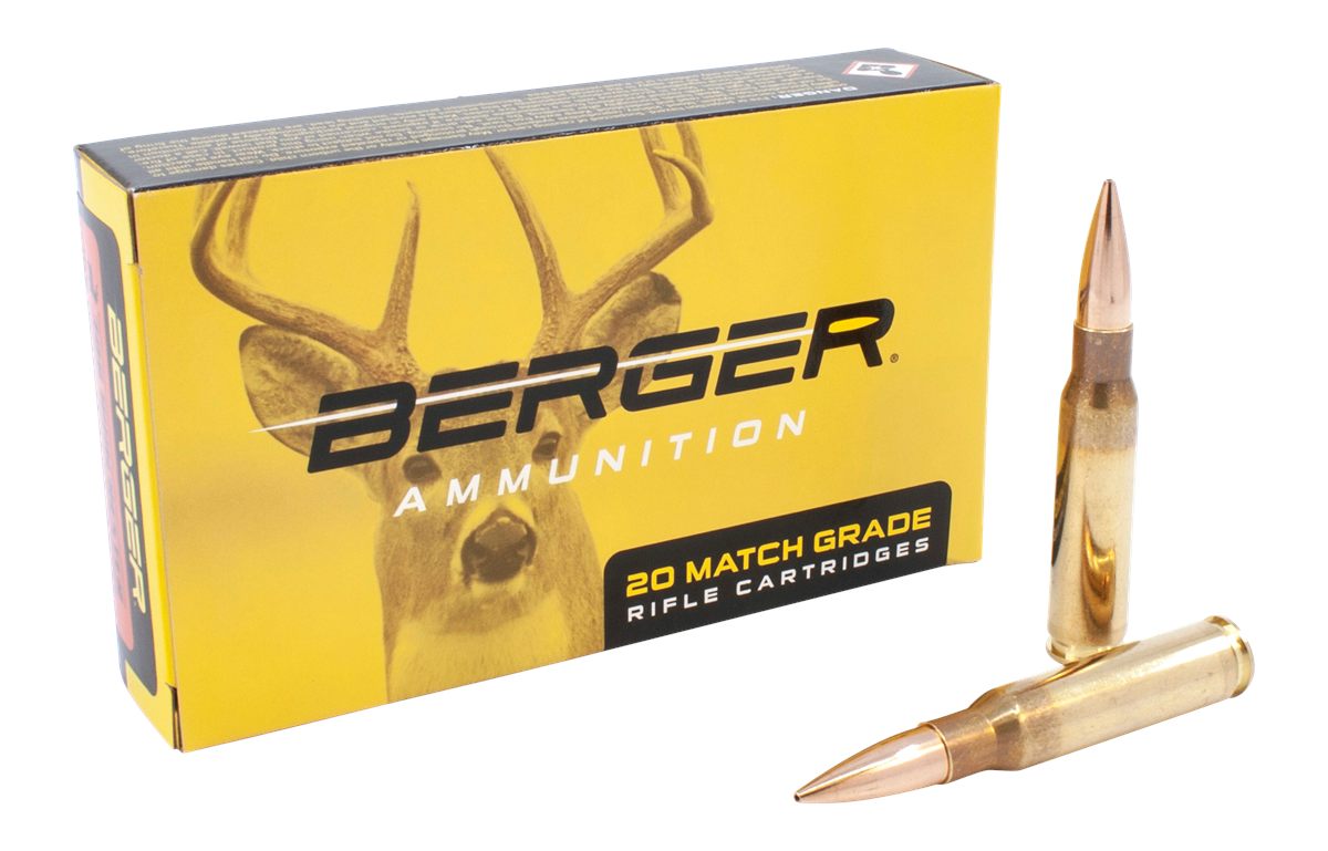 Berger Bullets 60040 Classic Hunter 308 Win 168gr Hybrid Boat Tail 20 Per B
