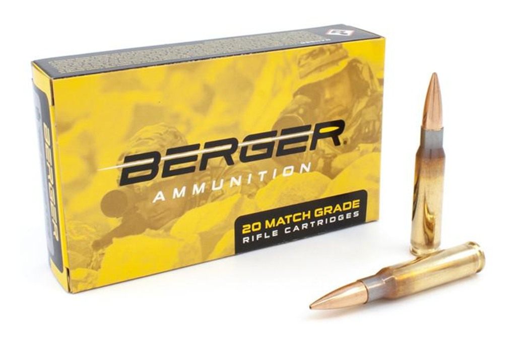 Berger Bullets 308 Winchester 185gr Juggernaut OTM Tactical Match Grade Amm