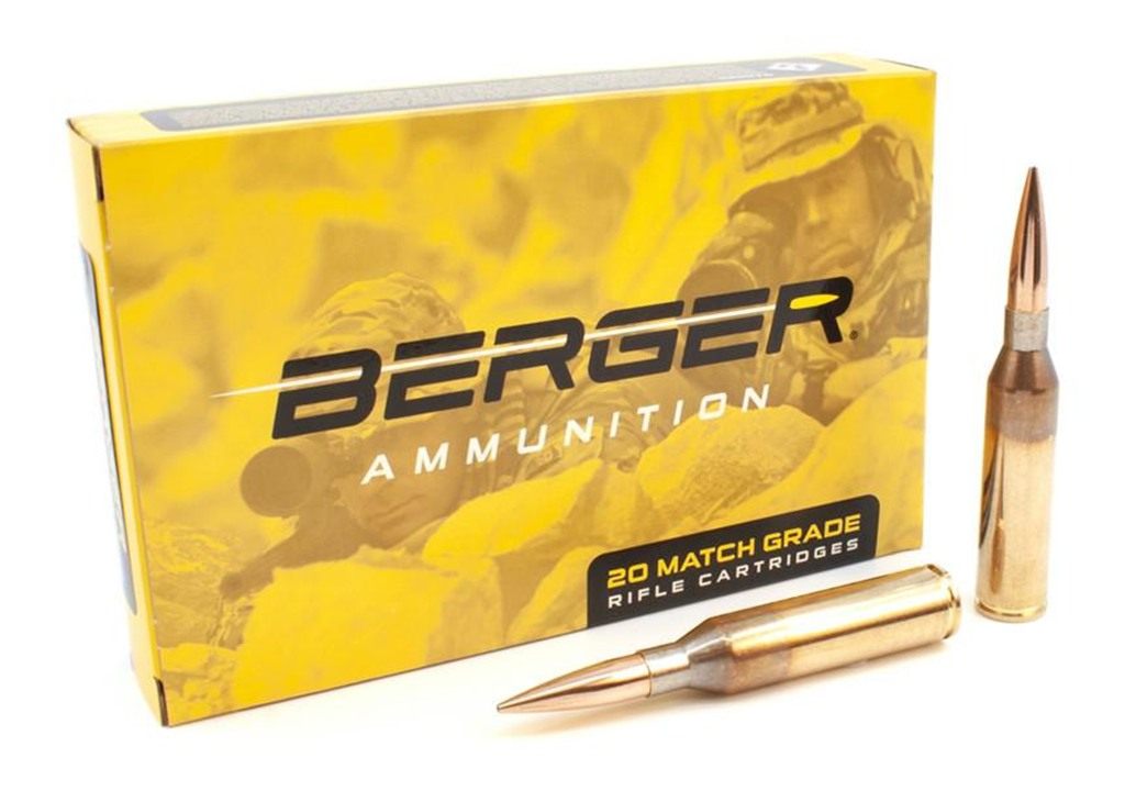 Berger Bullets 300 Norma Magnum 215gr Hybrid Target Match Grade Ammunition