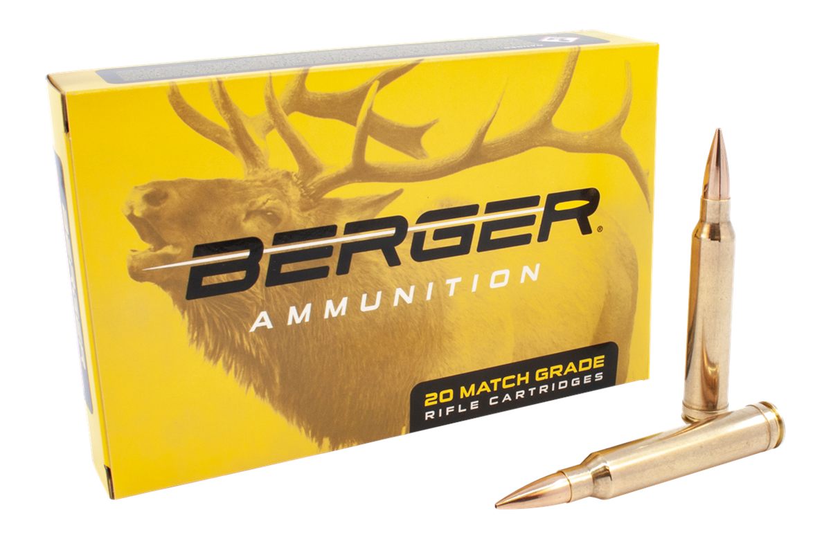 Berger Bullets 70010 Classic Hunter 300 Win Mag 168gr Hybrid Boat Tail 20 P