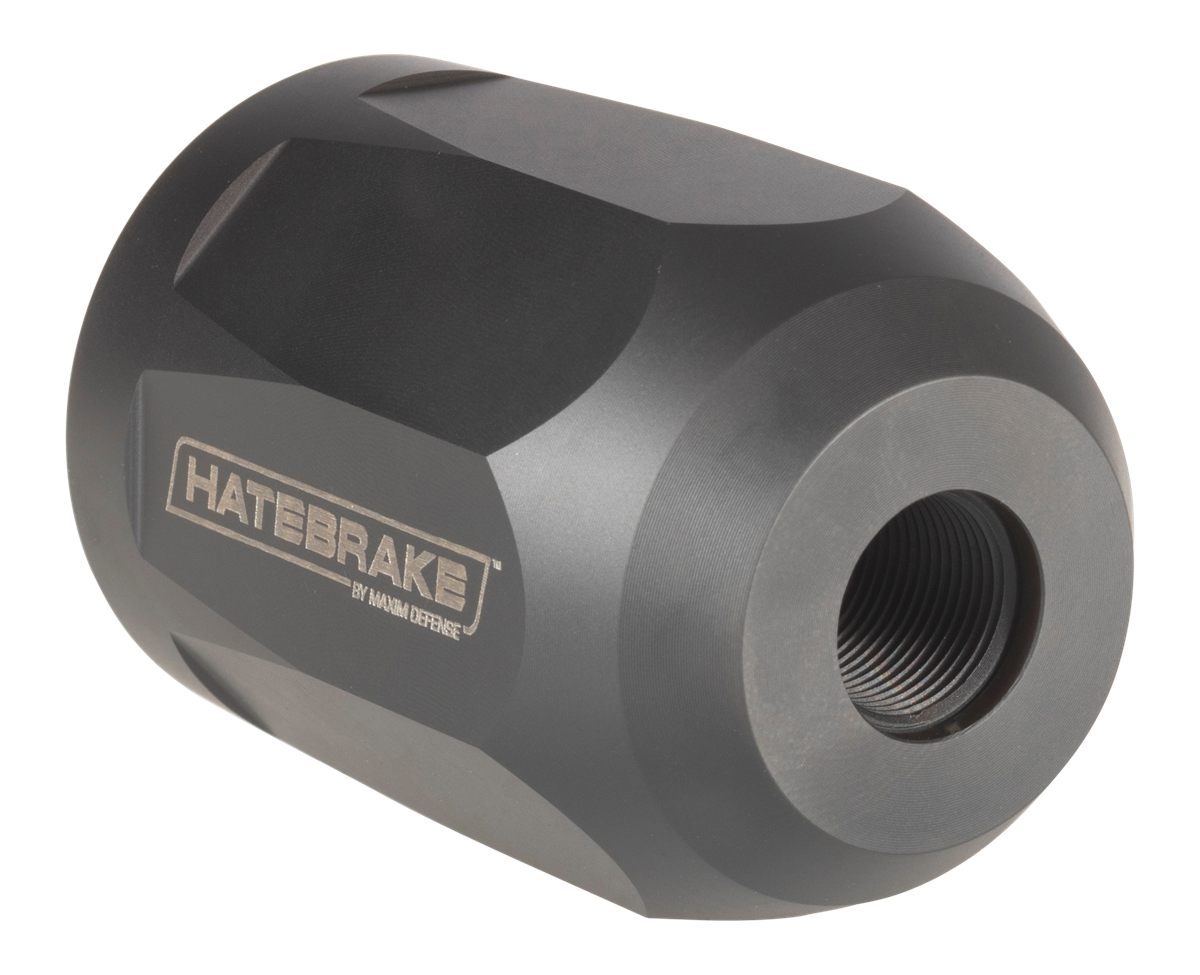 Maxim Defense MXM47707 Hate Brake Black DLC 17-4 Stainless Steel with 1/2in