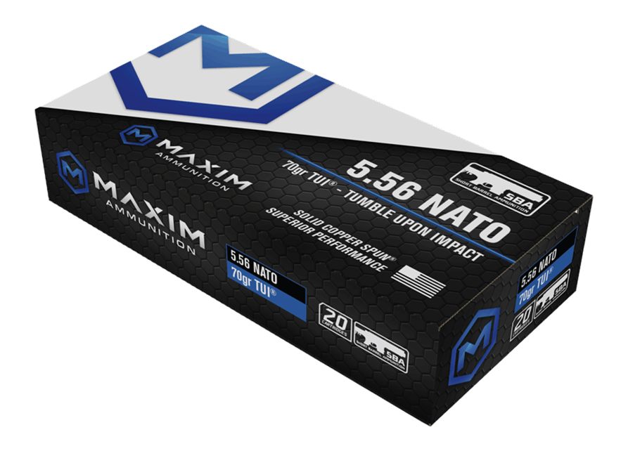 Maxim Defense Mxm-49002 5.56 Nato 70gr Tui Sba 20/25