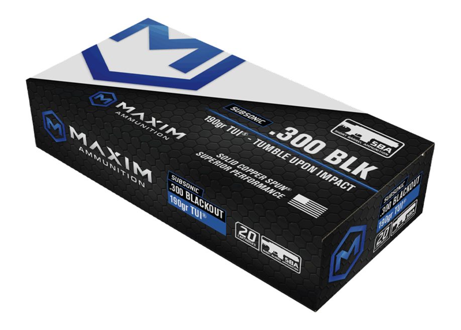 Maxim Defense Mxm-49005 300bo 190gr Tui Sba 20/25