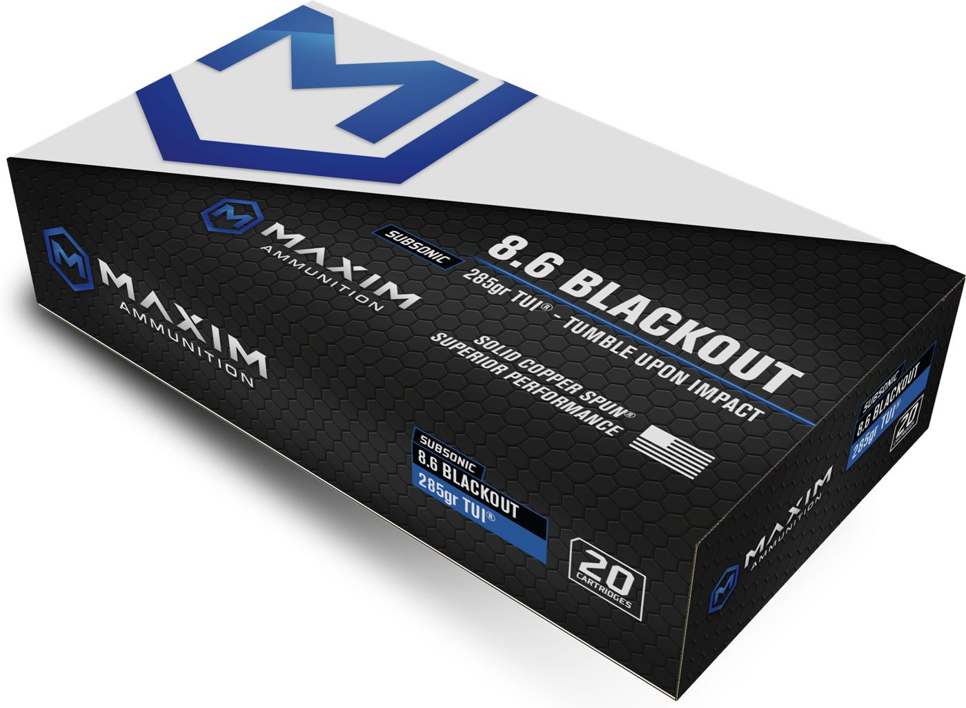 Maxim Defense MXM-49143 8.6BO 285GR TUI SBA 20/25