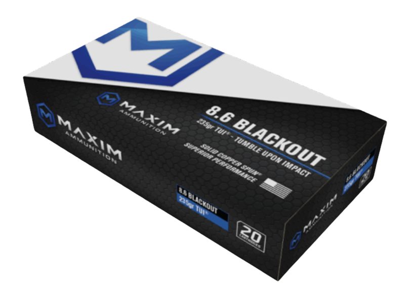 Maxim Defense MXM-49150 8.6BO 235GR TUI SBA 20/25