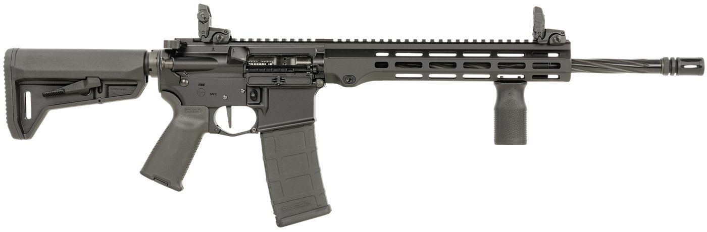 Maxim Defense MXM49737 MD15 L 5.56x45mm Nato 30+1 16in Fluted Barrel, Black