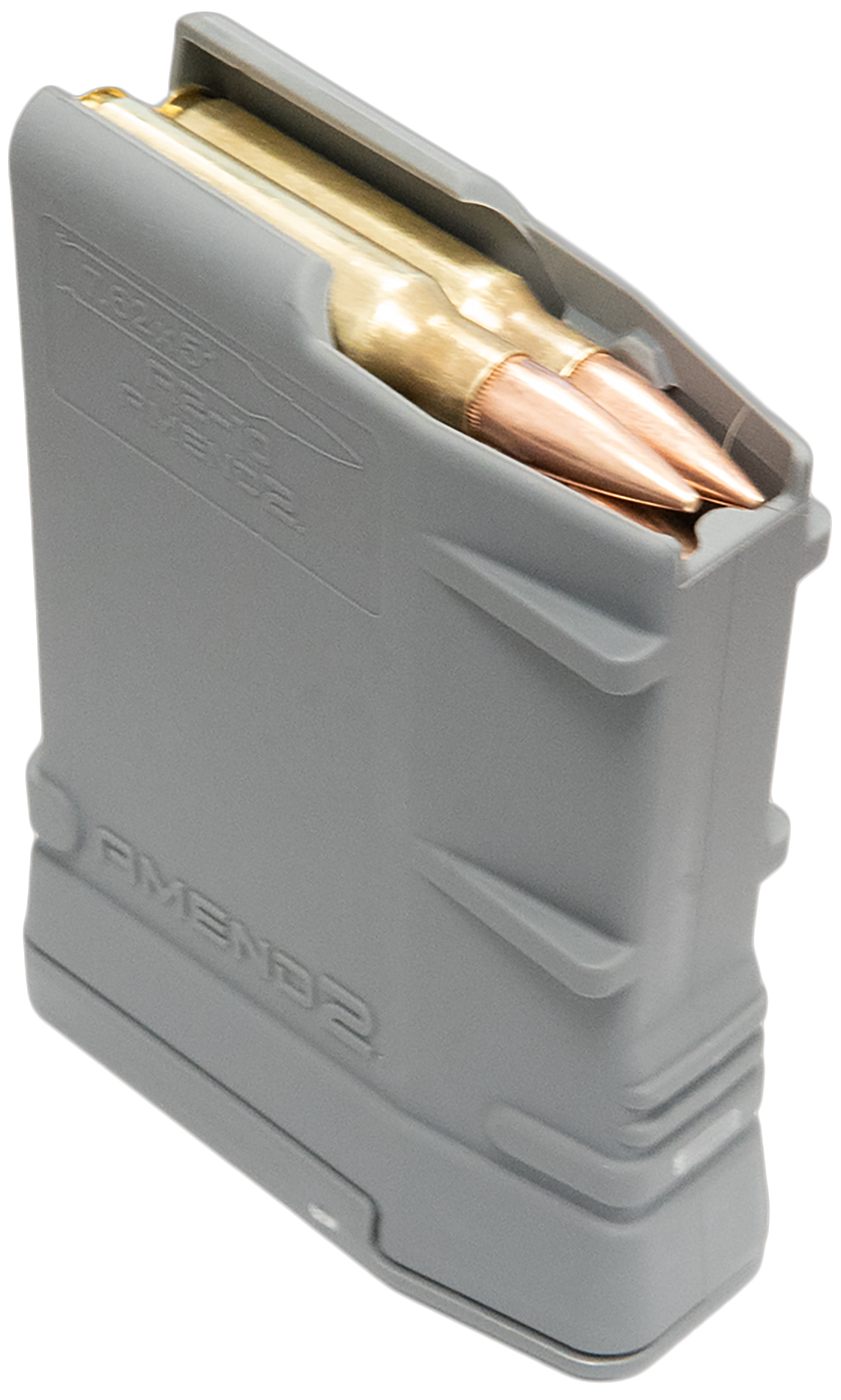 AMEND2 762MOD2GRY10 MOD-2 10rd 308 Win/7.62x51mm Compatible w/ AR-10 Gray