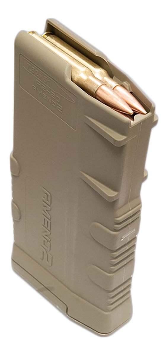 Amend2 762MOD2FDE20 MOD-2 20rd 308 Win/7.62x51mm Compatible w/ AR-10 Flat D
