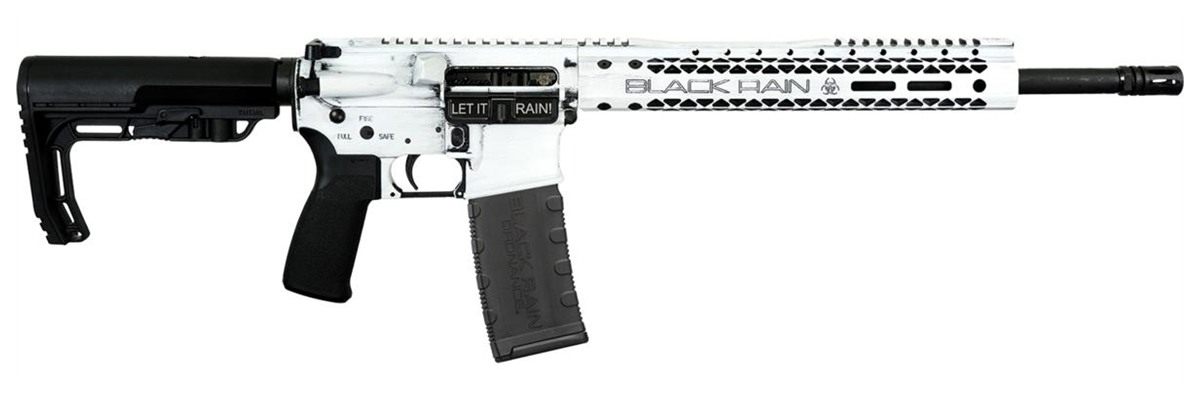 Black Rain Ordnance Spec+ Fusion Rifle 5.56mm 30rd Magazine 16in Barrel Whi view 2