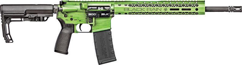 Black Rain Ordnance FUSION300BLKZGB Fission 300 30+1 16in Nitride Threaded