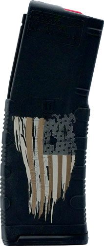 Black Rain Ordnance Magazine AR15 30RD 5.56in Tattered Flag Etched