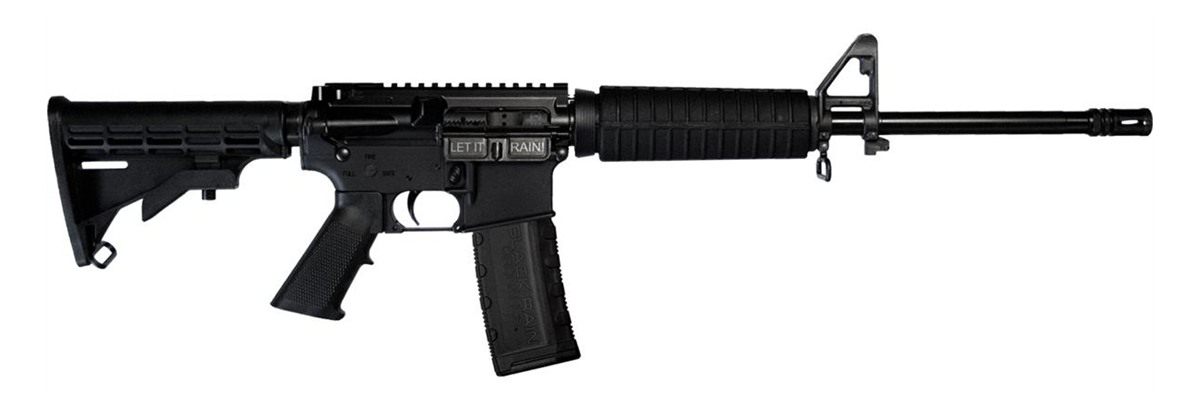 Black Rain Ordnance SPEC15A2 A2 5.56x45mm Nato 16in 30+1 Anodized Rec 6 Pos view 2