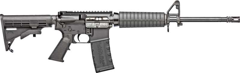Black Rain Ordnance SPEC15A2 A2 5.56x45mm Nato 16in 30+1 Anodized Rec 6 Pos view 3