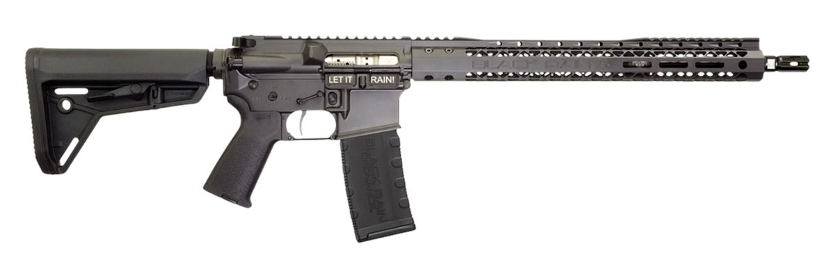 Black Rain Ordnance SSP300BLKSMK 300 30+1 16in Nitride Threaded Barrel, Smo