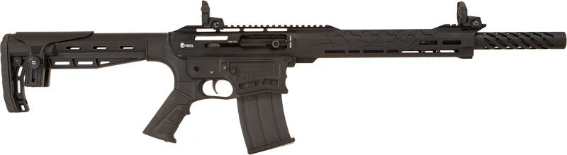 Citadel CBOSS2512 Boss25 12 Gauge Semi-Auto 3in 5+1 18.75in Black Steel Thr view 2
