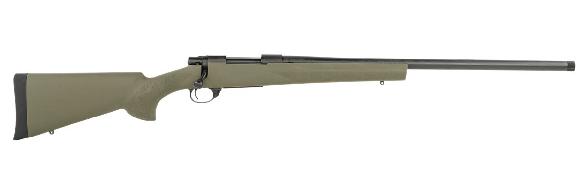 Howa HGR72503 1500 Hogue 6.5 Creedmoor 4+1 24in Blued Heavy Barrel, Steel R view 2