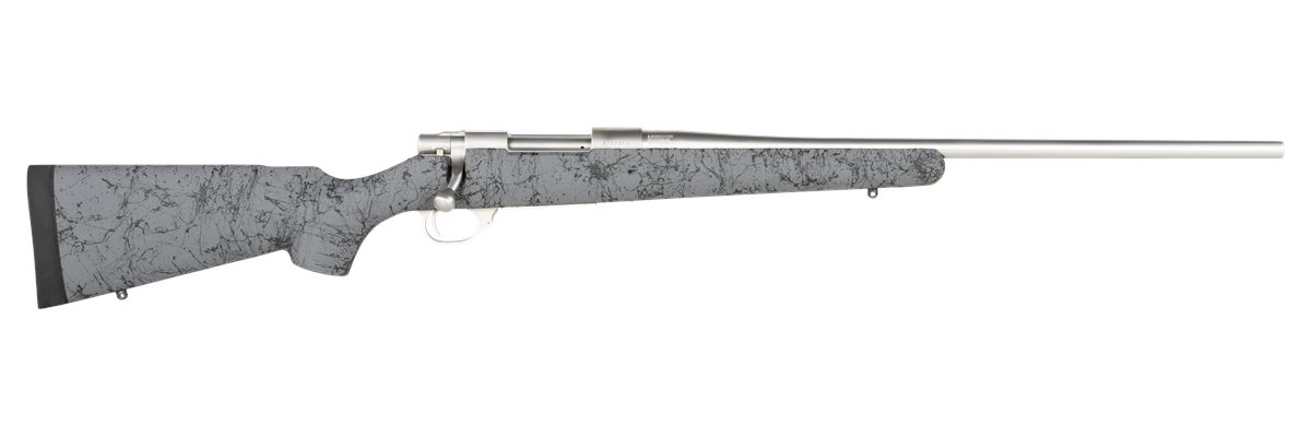 Howa HHS62511 M1500 HS Precision 6.5 Creedmoor 5+1 22", Stainless Steel Metal Finish & Gray Black Webbed Fixed HS Precision Stock