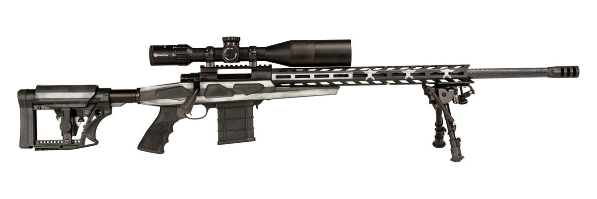 Howa Lsi M1500 6.5creed 24 Grey Flag CF view 2