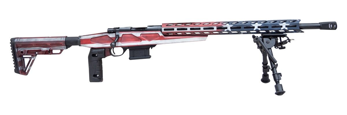 Howa Lsi Mini M1500 6mm Arc 20 HB Rwb Flag