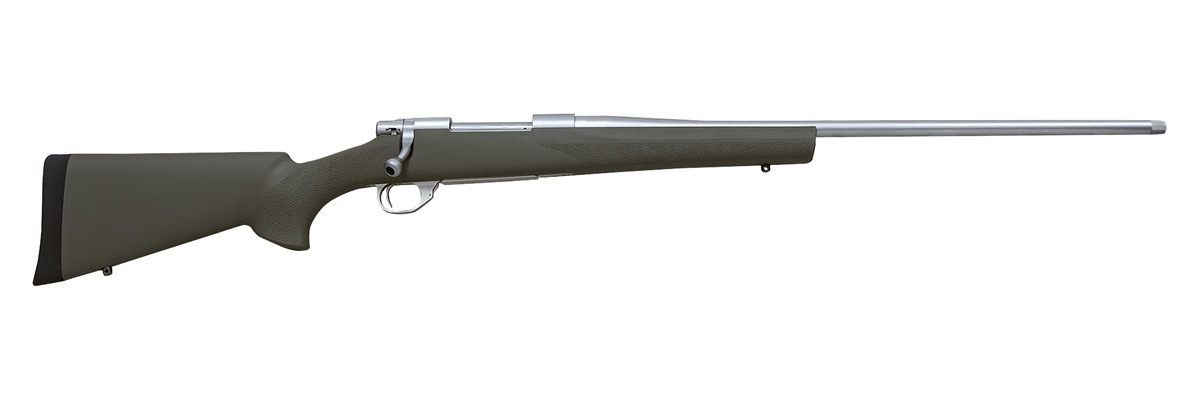 Howa M1500 7MM REM MAG Hogue 24in Threaded Stainless OD GRN