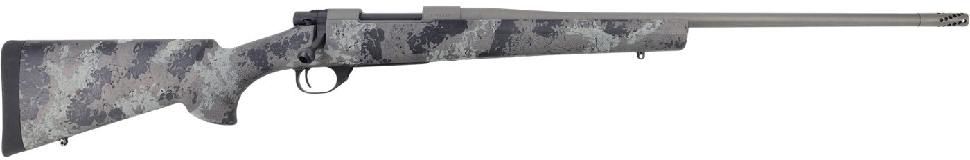 Howa HFN65CRGL 1500 Fence Line 6.5 Creedmoor 4+1 22in Tungsten Cerakote Thr view 2