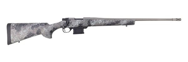 Howa HMFN65GRGL 1500 Fence Line 6.5 Grendel 5+1 22in Tungsten Cerakote Thre view 2