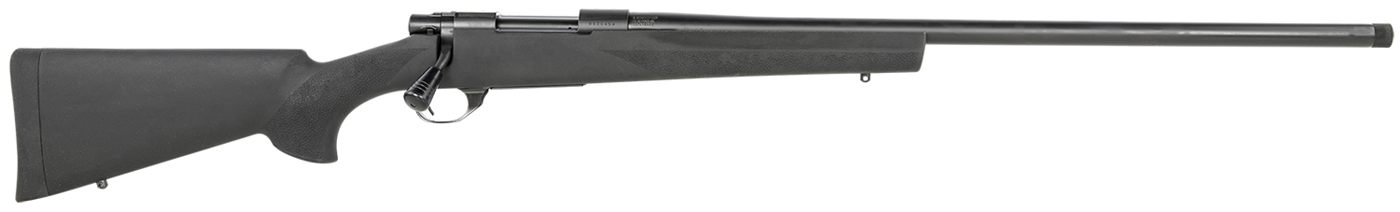 Howa HGR25CRHBB 1500 Hogue 25 Creedmoor 5+1 24in Matte Black Threaded Steel view 2