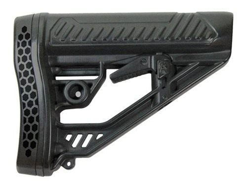 Adaptive Tactical AT02012 EX Performance Adj. Black Synthetic M4 Style, Ven view 2