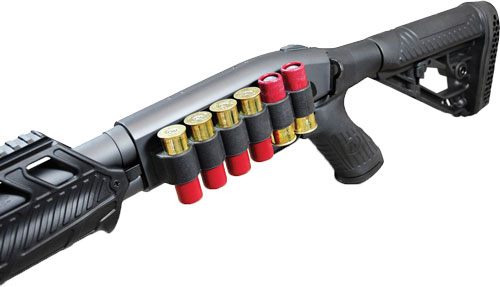 Adaptive Tactical Shotgun Receiver Mounted Shell Carrier Holds 6 Rounds of view 2