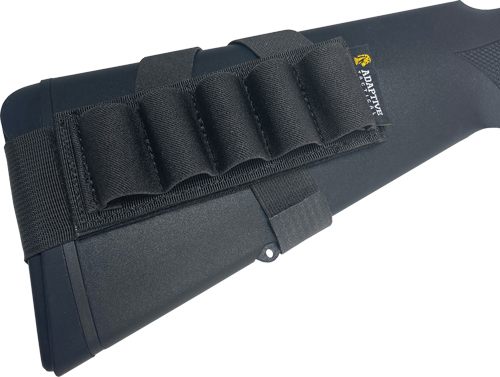 Adaptive Tactical Buttstock Shotgun Ammo Shell Holder Side Saddle 12 Gauge view 2